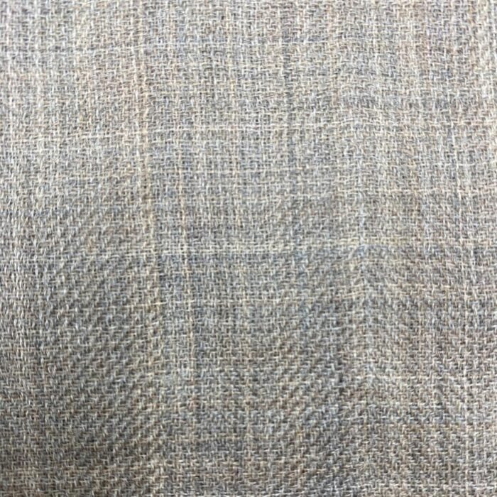 Naturfarbener Kaschmir Schal in Fischgrat Bindung – Bild 4