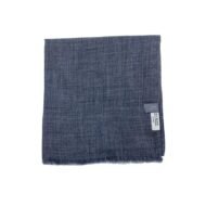 Naturfarbener Kaschmir Schal in Fischgrat Bindung – Bild 3