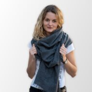 Extragrosser premium Kaschmir Schal "Royal Temptation" – Bild 2