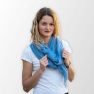 Lightweight cashmere scarf "Royal Cloud"