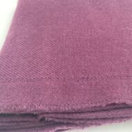 Dicker Winter Kaschmir Schal Altviolett von Carina Cashmere