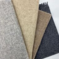 Männer Kaschmir Schal Naturfarben