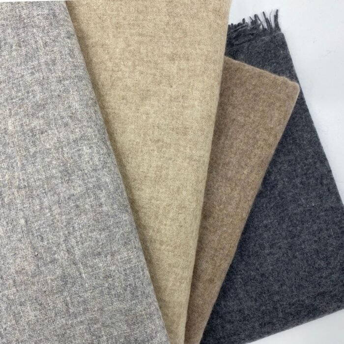 Männer Kaschmir Schal Naturfarben